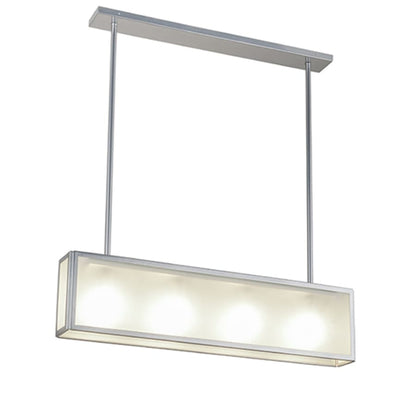 Meyda Tiffany Affinity 4 Light 40" Wide Linear Pendant