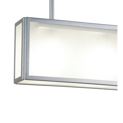 Meyda Tiffany Affinity 4 Light 40" Wide Linear Pendant