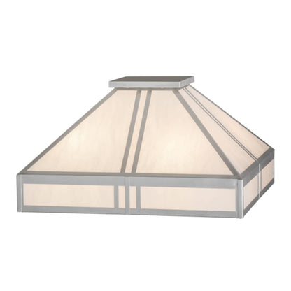 Meyda Tiffany Whitewing 4 Light 51" Wide Flush Mount Ceiling Fixture
