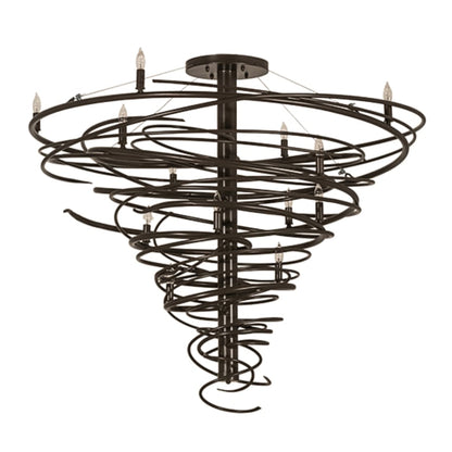 Meyda Tiffany Cyclone 14 Light 48" Wide Taper Candle Style Chandelier