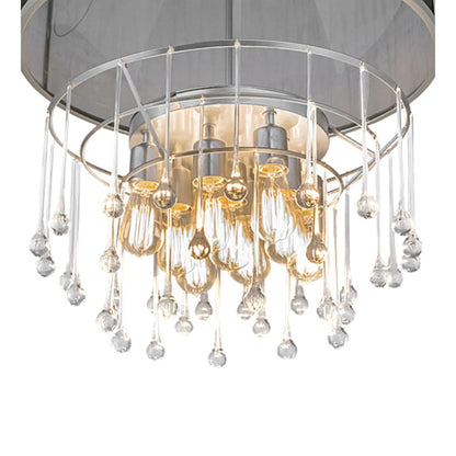 Meyda Tiffany Cilindro 9 Light 24" Wide Suspension Pendant
