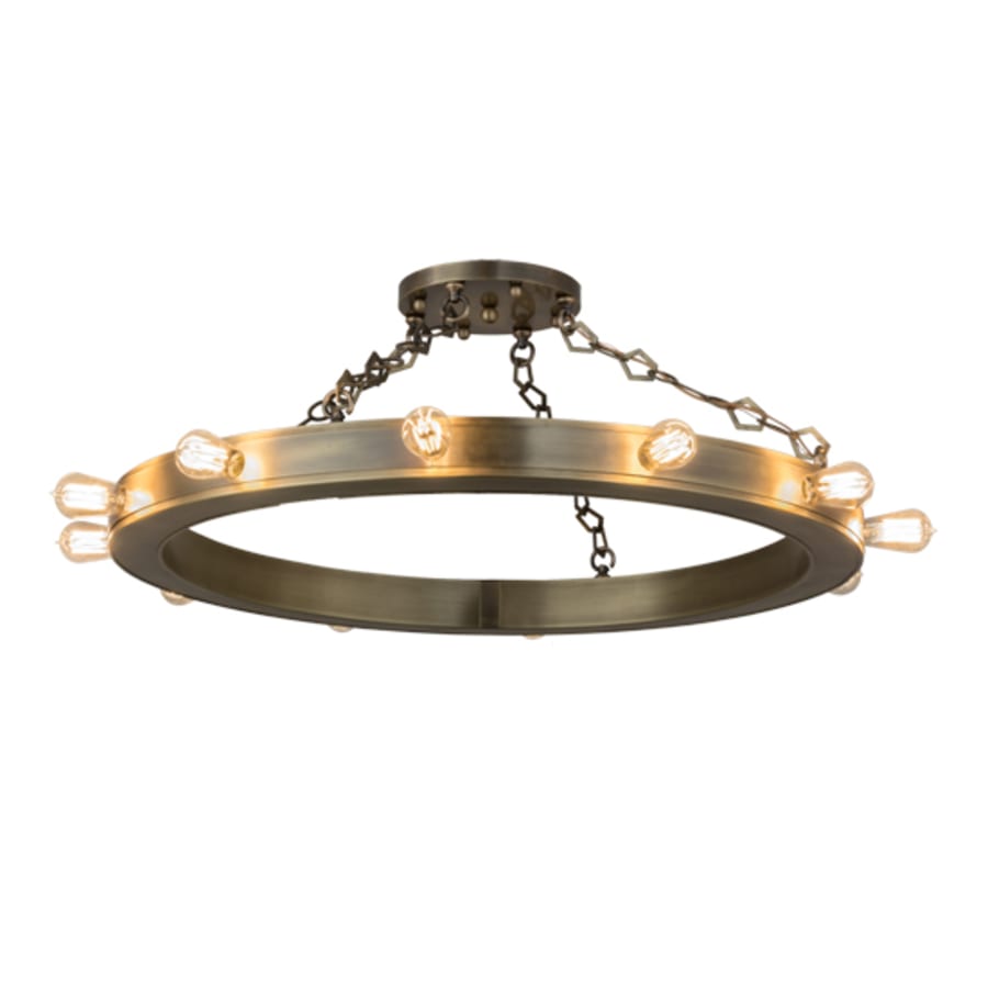 Meyda Tiffany Helm 12 Light 40" Wide Pendant