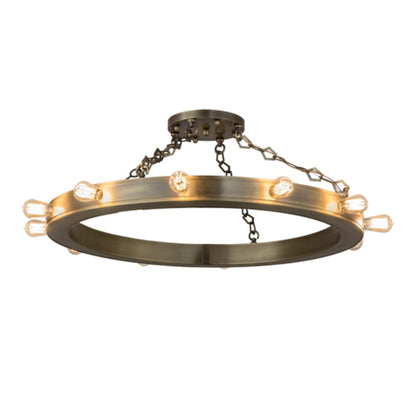 Meyda Tiffany Helm 12 Light 40" Wide Pendant