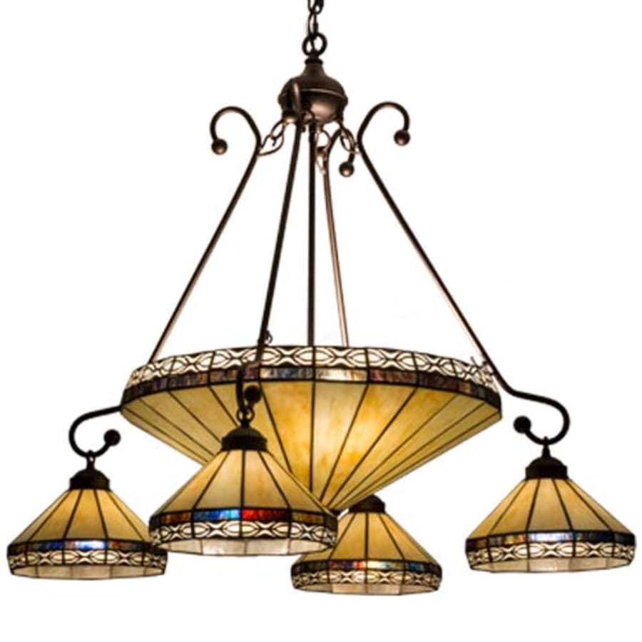Meyda Tiffany Crestwood 7 Light 36" Wide Chandelier