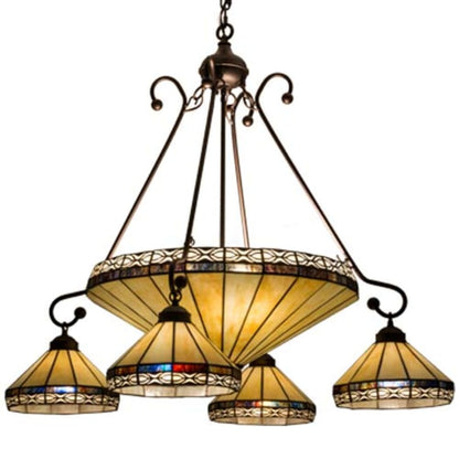 Meyda Tiffany Crestwood 7 Light 36" Wide Chandelier