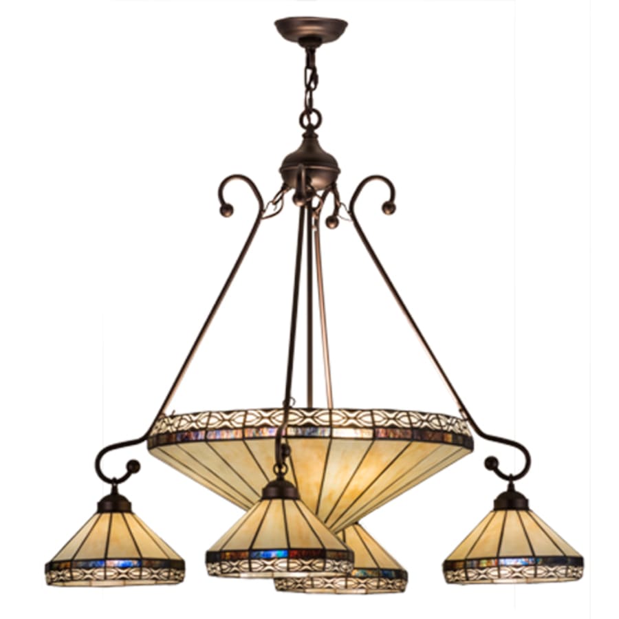 Meyda Tiffany Crestwood 7 Light 36" Wide Chandelier