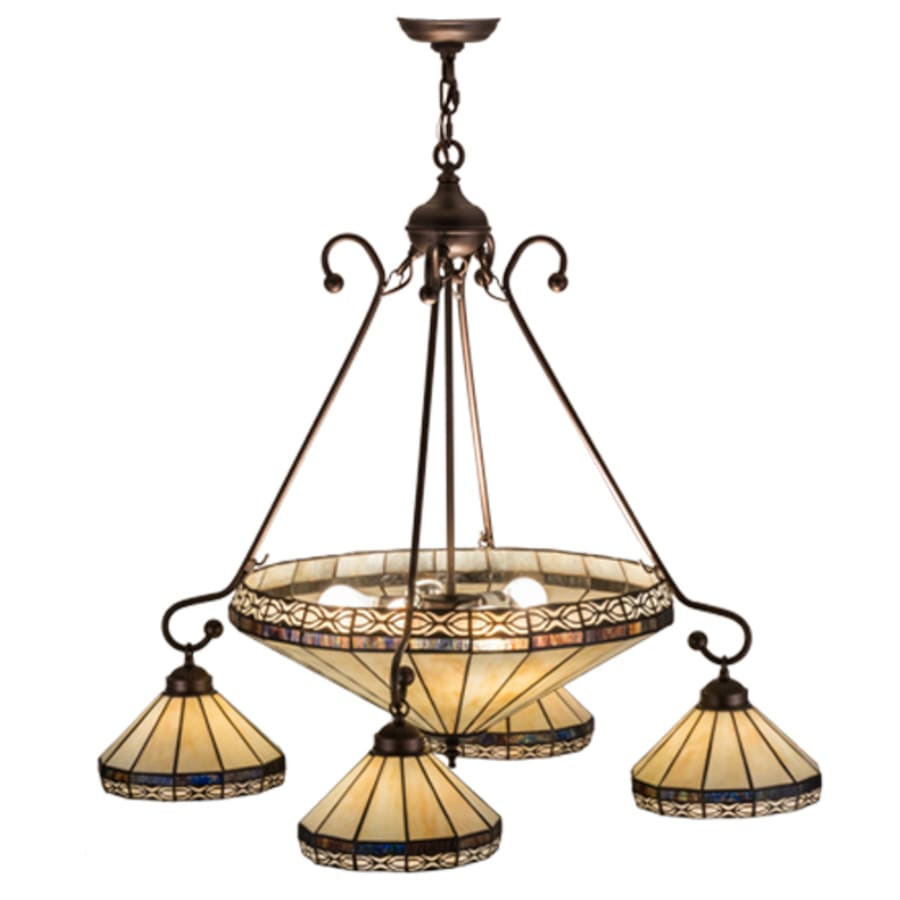 Meyda Tiffany Crestwood 7 Light 36" Wide Chandelier