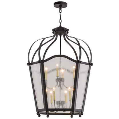 Meyda Tiffany Citadel 10 Light 33" Wide Taper Candle Pendant