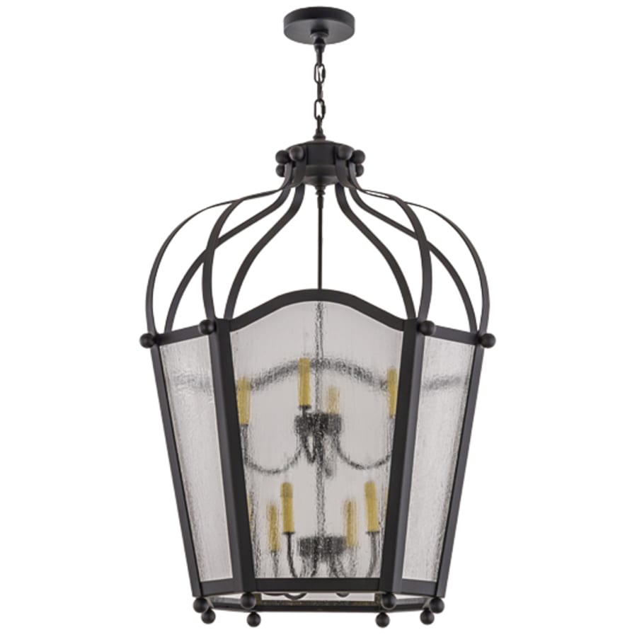 Meyda Tiffany Citadel 10 Light 33" Wide Taper Candle Pendant