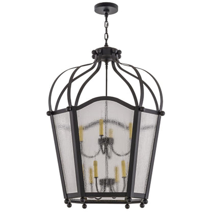 Meyda Tiffany Citadel 10 Light 33" Wide Taper Candle Pendant