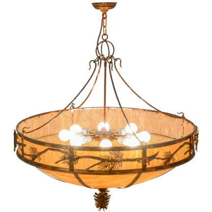 Meyda Tiffany Lone Pine 8 Light 37" Wide Pendant