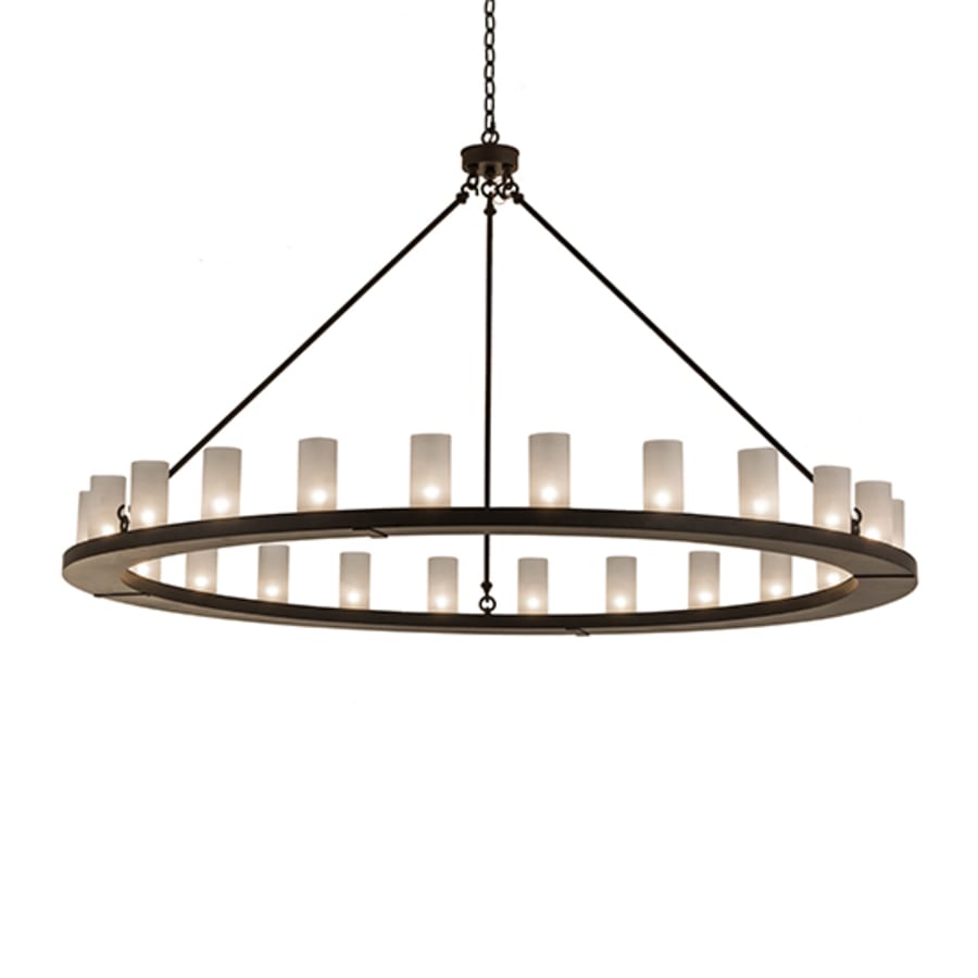 Meyda Tiffany Loxley 24 Light 72" Wide Ring Chandelier