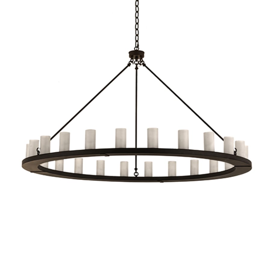Meyda Tiffany Loxley 24 Light 72" Wide Ring Chandelier