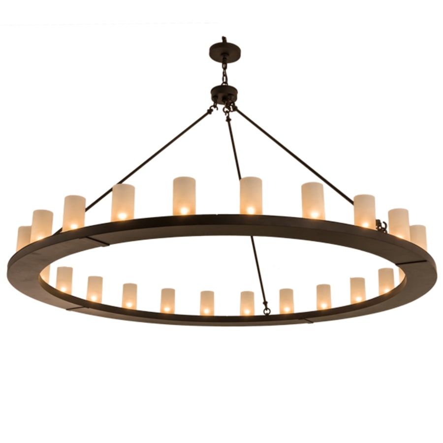 Meyda Tiffany Loxley 24 Light 72" Wide Ring Chandelier