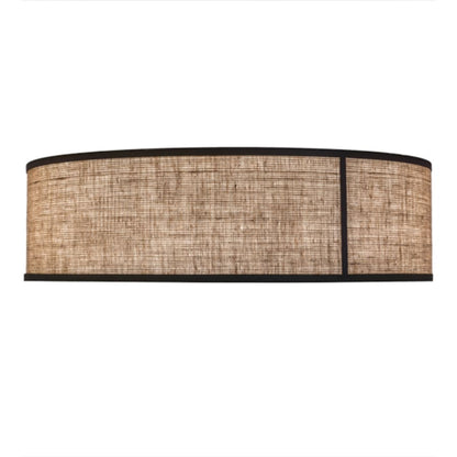 Meyda Tiffany Cilindro 6 Light 36" Wide Flush Mount Drum Ceiling Fixture