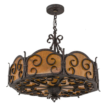 Meyda Tiffany Radha 4 Light 30" Wide Pendant