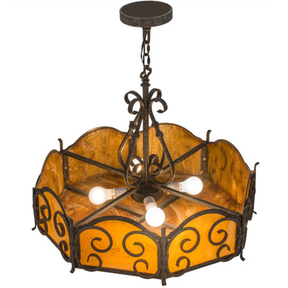 Meyda Tiffany Radha 4 Light 30" Wide Pendant