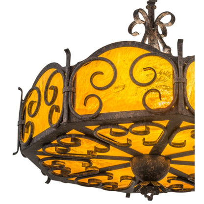 Meyda Tiffany Radha 4 Light 30" Wide Pendant