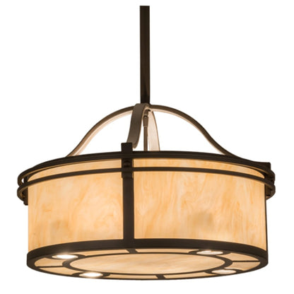 Meyda Tiffany Sargent 4 Light 24" Wide Pendant