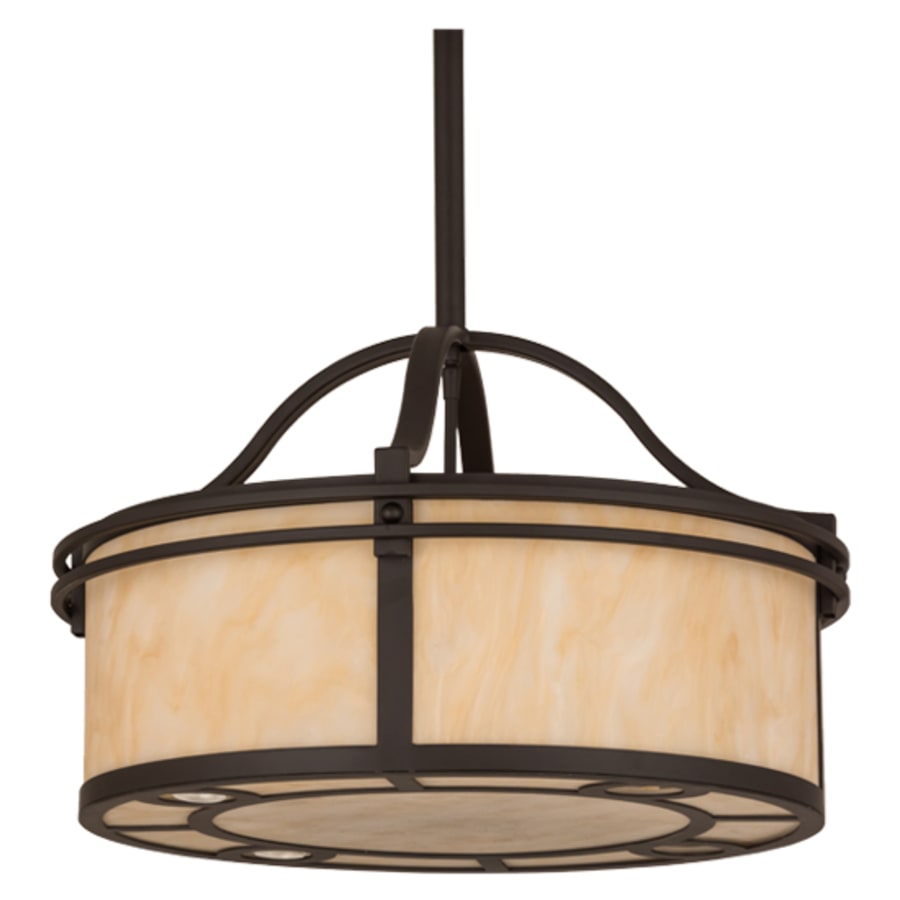 Meyda Tiffany Sargent 4 Light 24" Wide Pendant