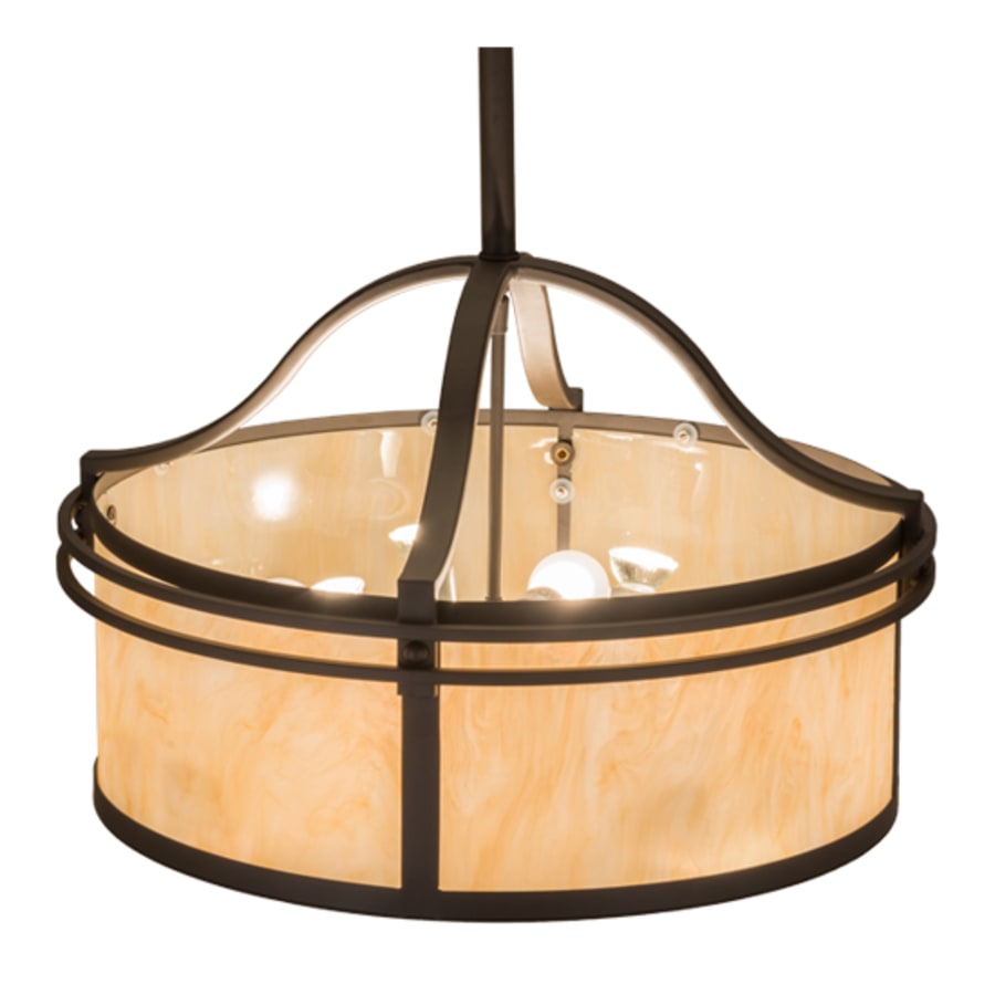 Meyda Tiffany Sargent 4 Light 24" Wide Pendant