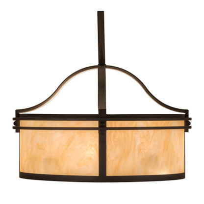 Meyda Tiffany Sargent 4 Light 24" Wide Pendant