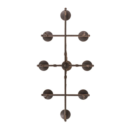 Meyda Tiffany Monica 8 Light 48" Wide Taper Candle Linear Chandelier