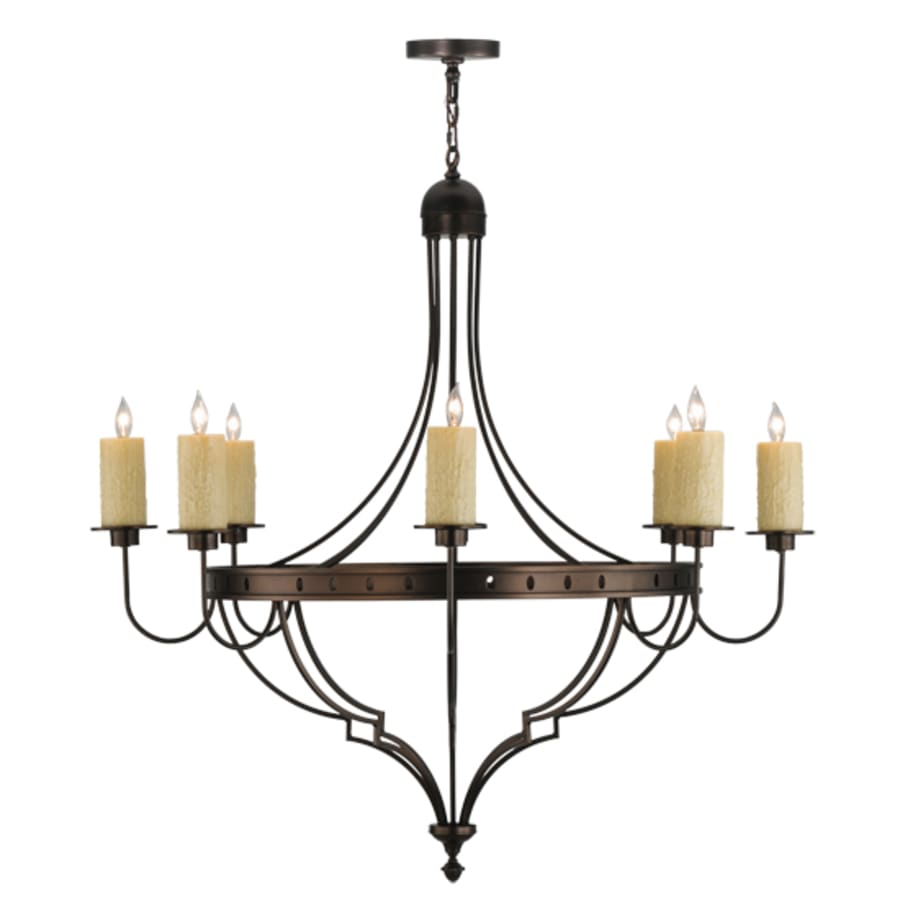 Meyda Tiffany Bottini 8 Light 48" Wide Taper Candle Style Chandelier