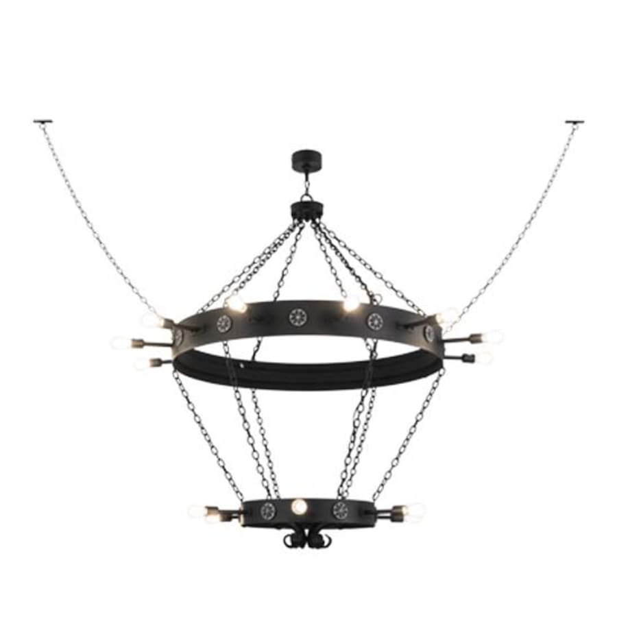 Meyda Tiffany Korset 18 Light 65" Wide Ring Chandelier