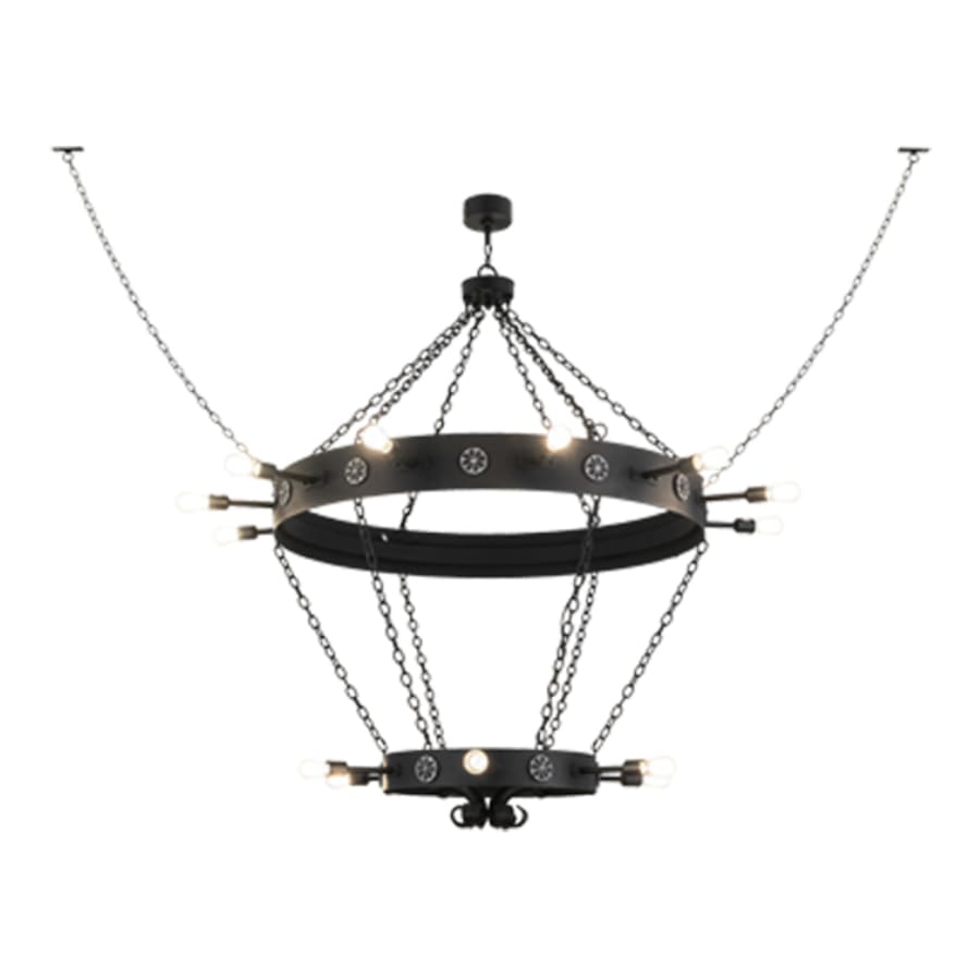 Meyda Tiffany Korset 18 Light 65" Wide Ring Chandelier