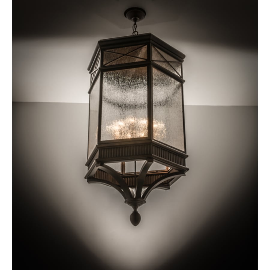 Meyda Tiffany Newquay 9 Light 36" Wide Taper Candle Pendant