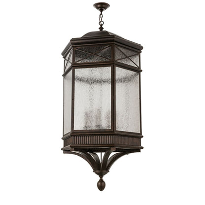 Meyda Tiffany Newquay 9 Light 36" Wide Taper Candle Pendant