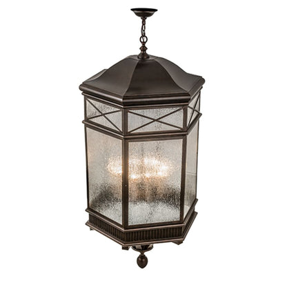 Meyda Tiffany Newquay 9 Light 36" Wide Taper Candle Pendant