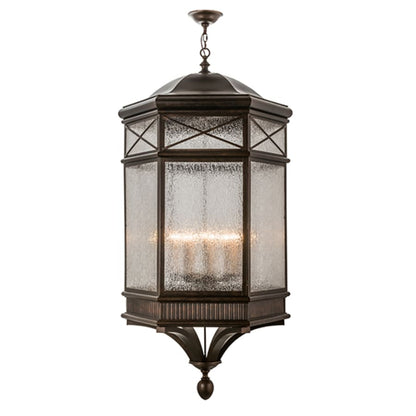 Meyda Tiffany Newquay 9 Light 36" Wide Taper Candle Pendant