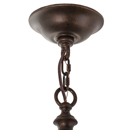 Meyda Tiffany Newquay 9 Light 36" Wide Taper Candle Pendant