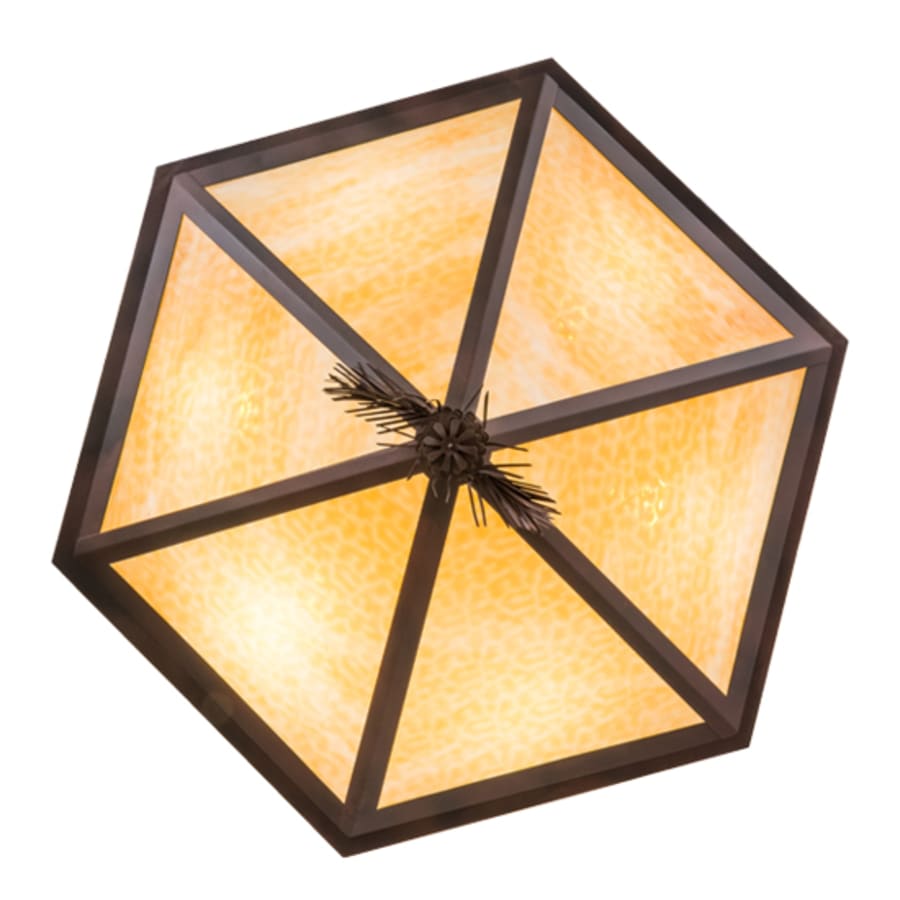 Meyda Tiffany Mountain Pine 6 Light 51" Wide Pendant