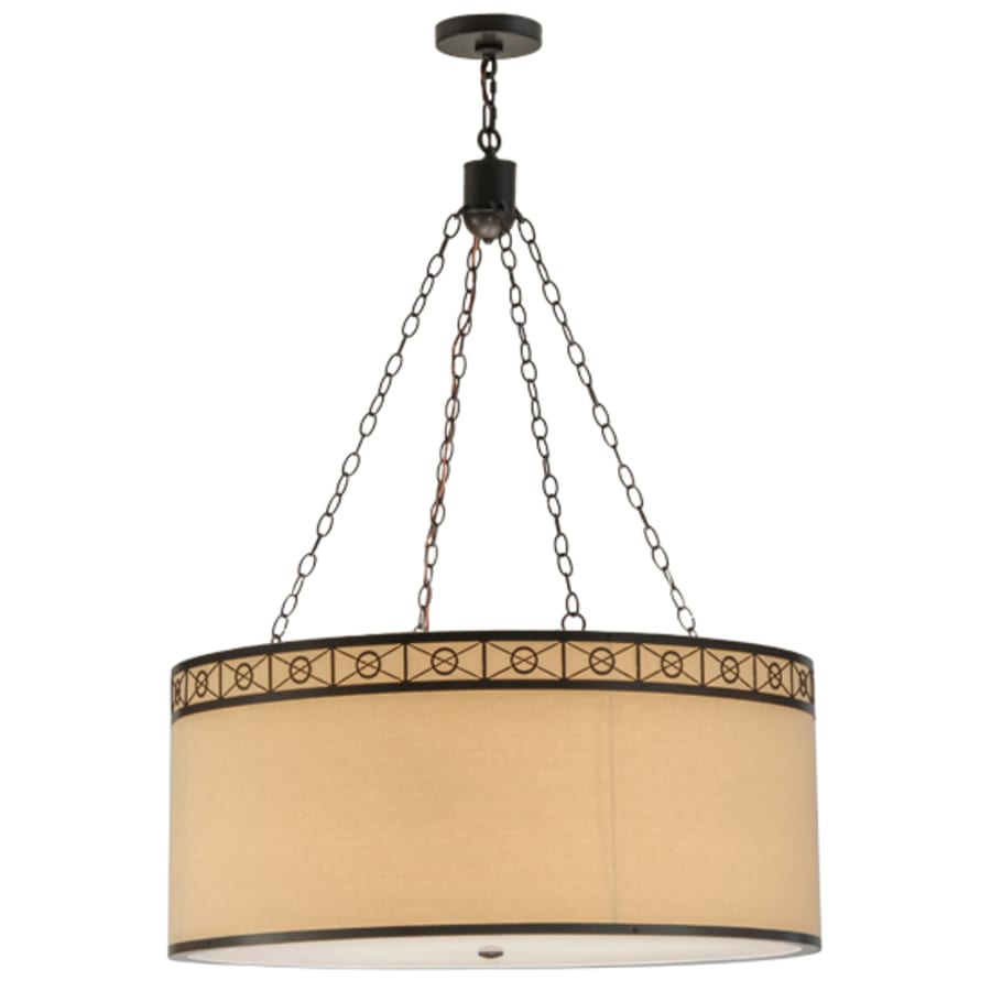 Meyda Tiffany Cilindro 4 Light 37" Wide Suspension Pendant