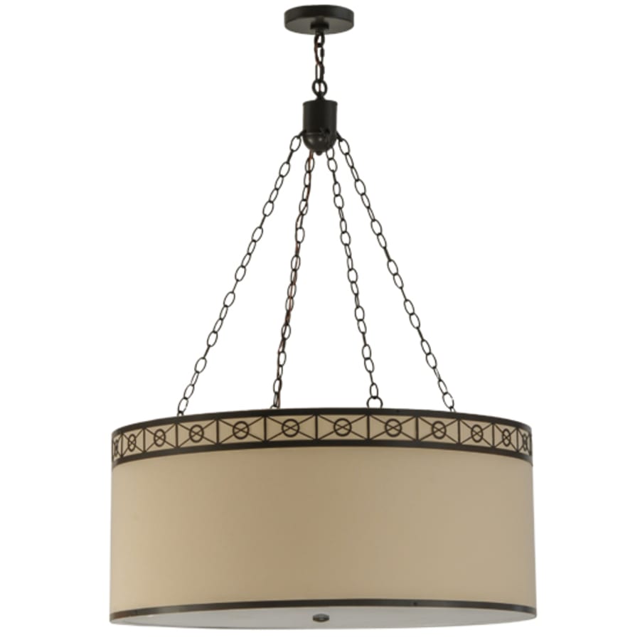 Meyda Tiffany Cilindro 4 Light 37" Wide Suspension Pendant