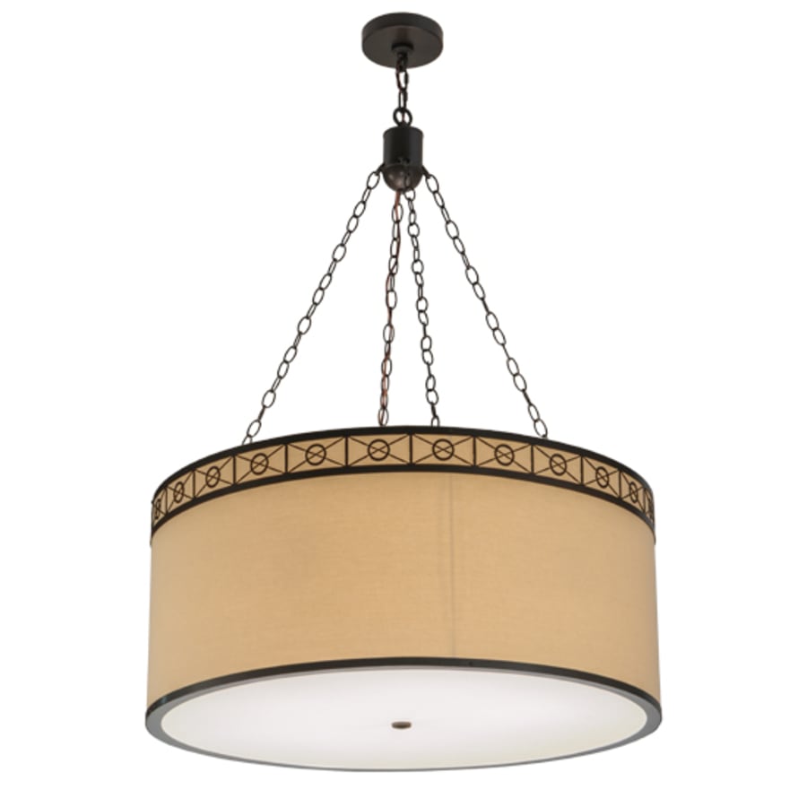 Meyda Tiffany Cilindro 4 Light 37" Wide Suspension Pendant