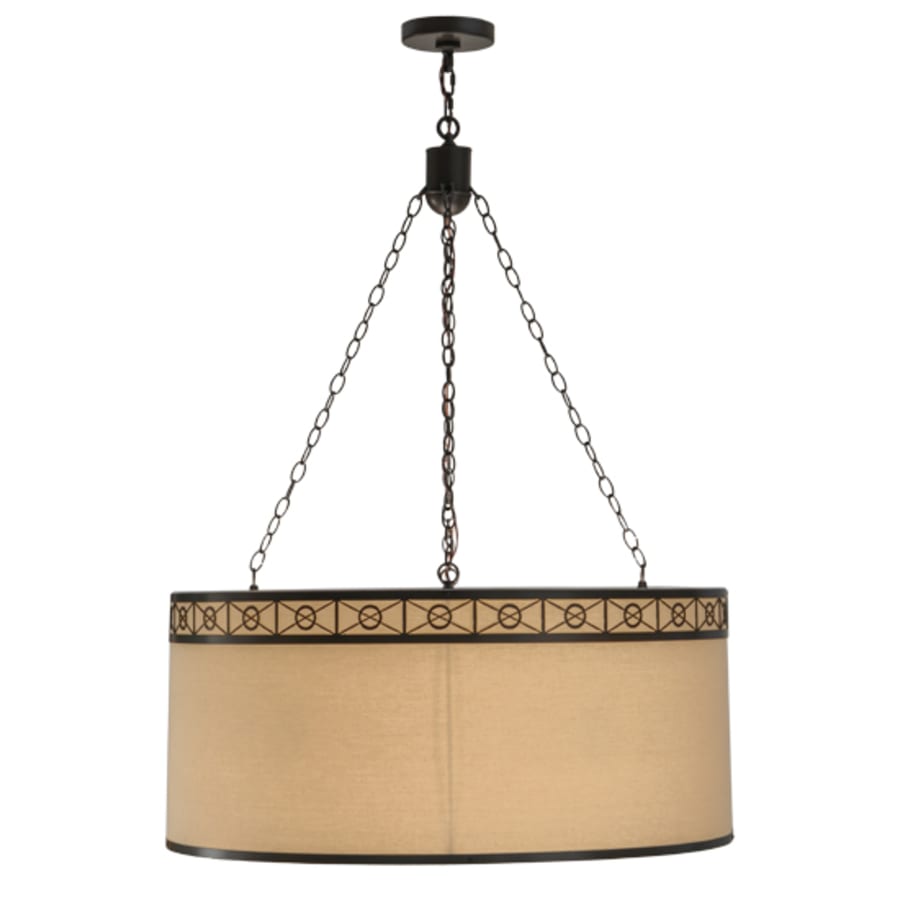Meyda Tiffany Cilindro 4 Light 37" Wide Suspension Pendant
