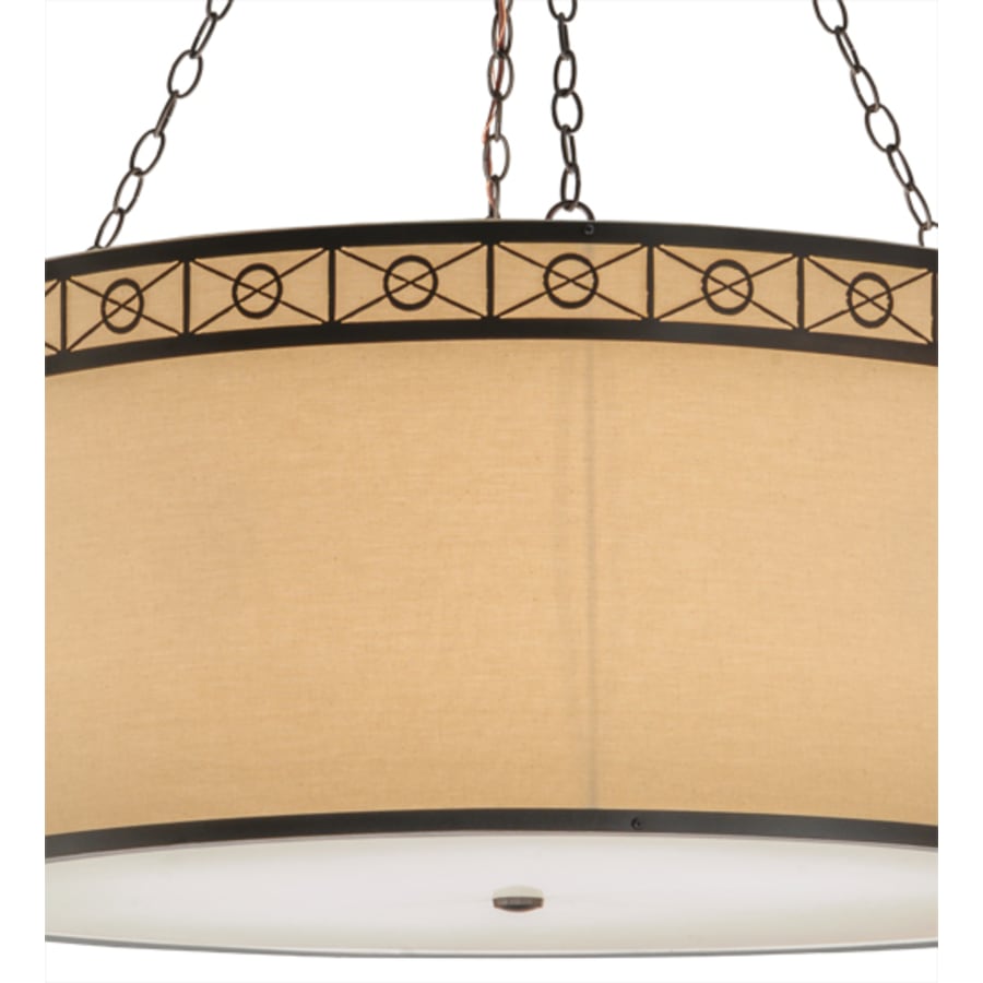 Meyda Tiffany Cilindro 4 Light 37" Wide Suspension Pendant
