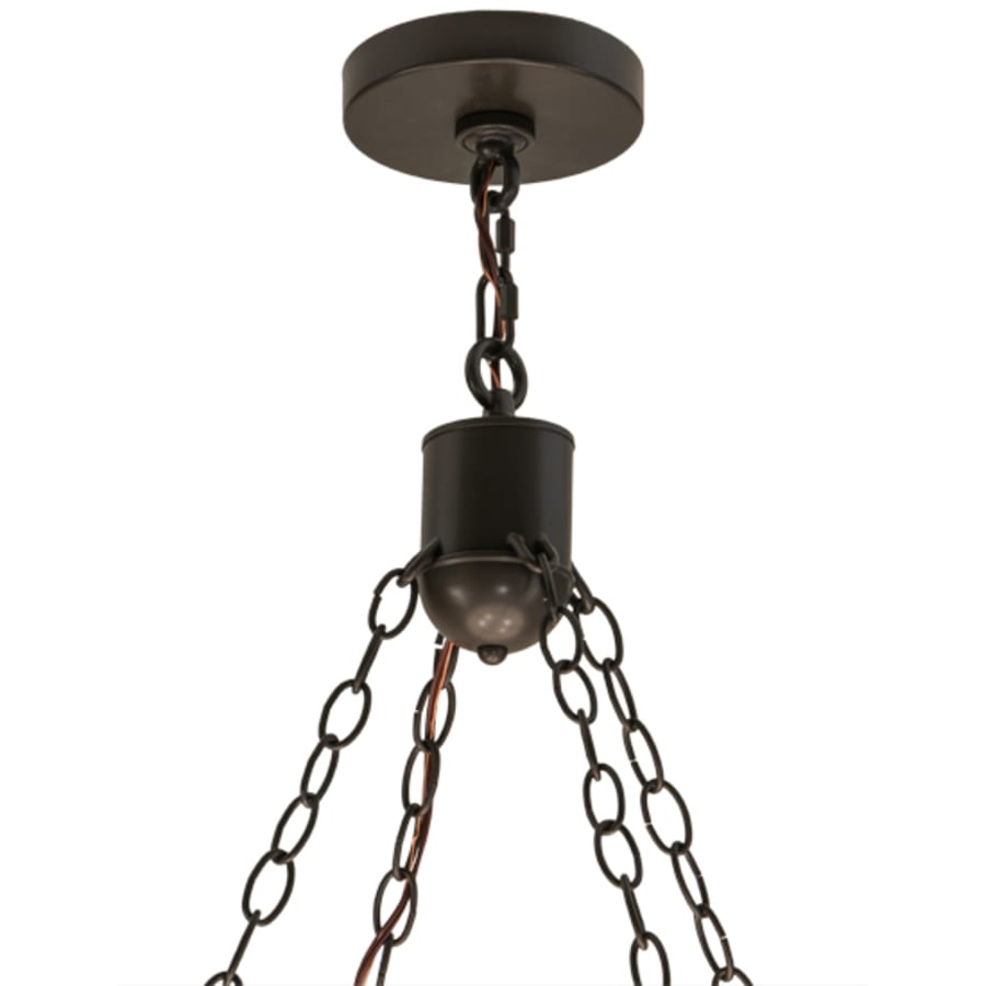 Meyda Tiffany Cilindro 4 Light 37" Wide Suspension Pendant