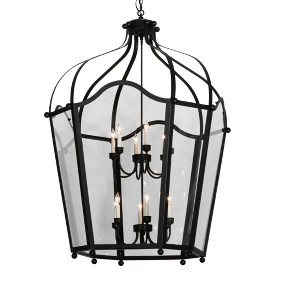 Meyda Tiffany Citadel 12 Light 42" Wide Taper Candle Pendant
