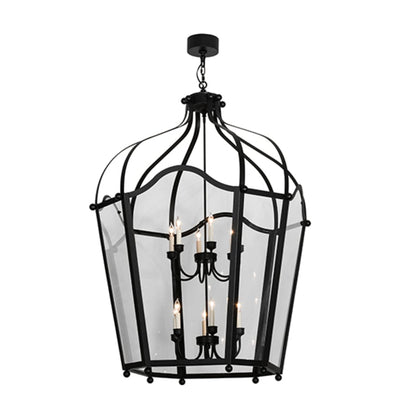 Meyda Tiffany Citadel 12 Light 42" Wide Taper Candle Pendant