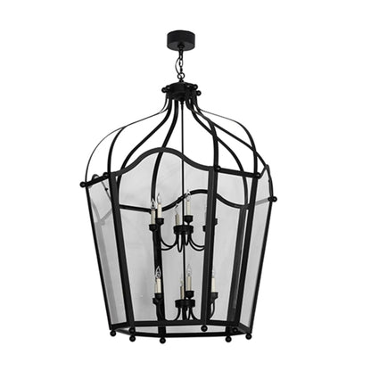 Meyda Tiffany Citadel 12 Light 42" Wide Taper Candle Pendant