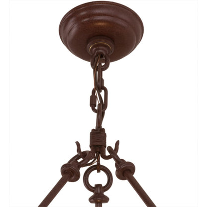 Meyda Tiffany High Plains Rider and The Herd 5 Light 36" Wide Pendant