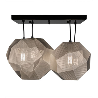 Meyda Tiffany Nidos Struttura 4 Light 30" Wide Abstract Multi Light Pendant