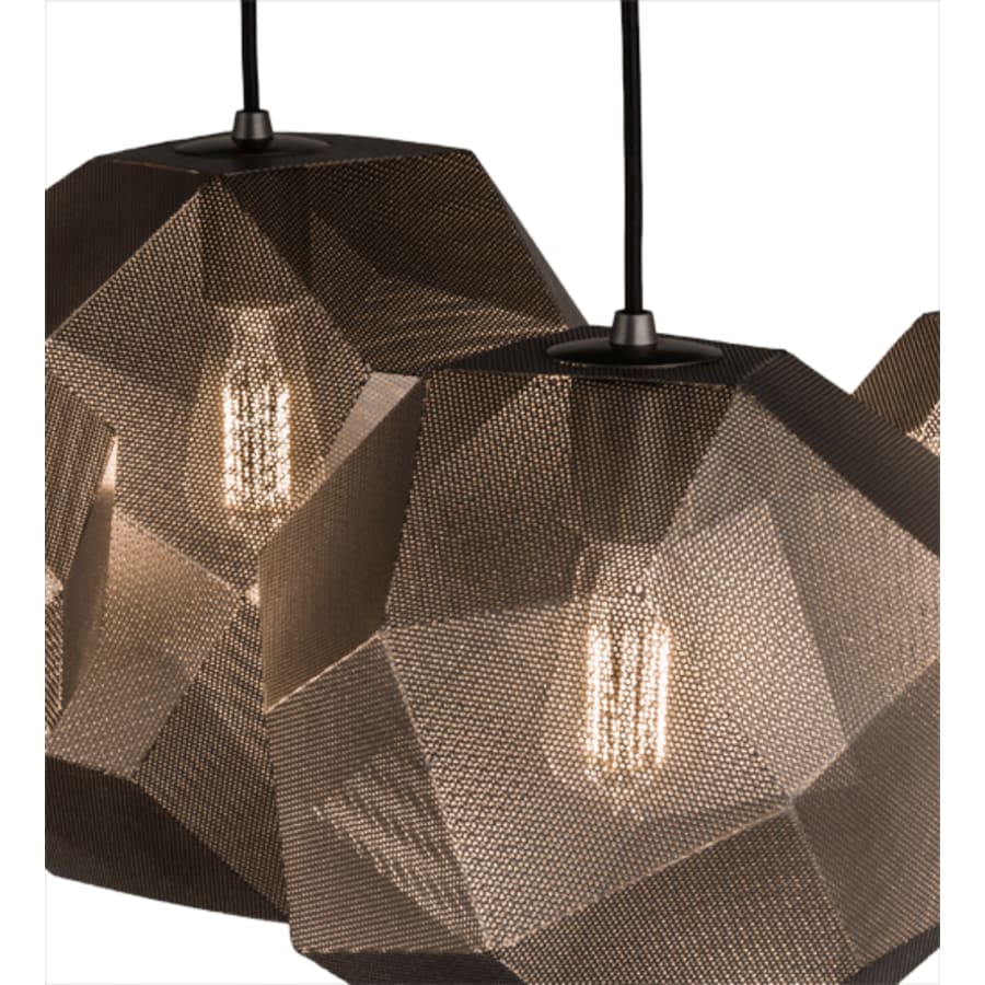 Meyda Tiffany Nidos Struttura 4 Light 30" Wide Abstract Multi Light Pendant