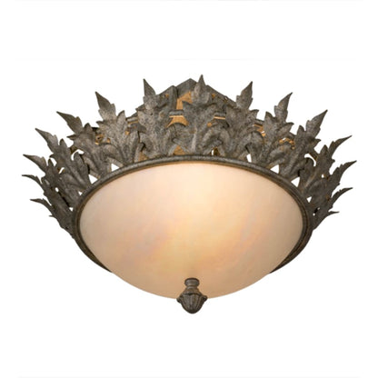 Meyda Tiffany Hampton 2 Light 16" Wide Semi-Flush Bowl Ceiling Fixture
