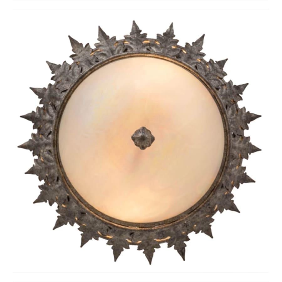 Meyda Tiffany Hampton 2 Light 16" Wide Semi-Flush Bowl Ceiling Fixture
